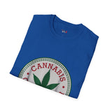 Cannabis Connoisseur Funny Weed T Shirt, Cannabis Graphic Tee, 420 Stoner Shirt