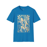 Samura DJ Japanese Samurai T Shirt, Asian Graphic Tee, Bushido Warrior Shirt
