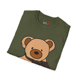 Scarf Bear Unisex Softstyle T-Shirt