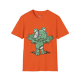 Zombie Bear Unisex Softstyle T-Shirt
