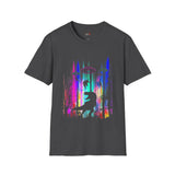 Dino Abduction Alien T Shirt for Men/Women, Funny UFO Shirt, Sci Fi Graphic Tee