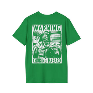 Choking Hazard Rear Printed Tee