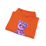 Button Eye Teddy Bear Hoodie