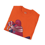Bear Losing Stuffing Unisex Softstyle T-Shirt
