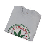 Cannabis Connoisseur Funny Weed T Shirt, Cannabis Graphic Tee, 420 Stoner Shirt