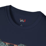 Dueling Samurai Warriors Japanese Samurai T Shirt, Asian Graphic Tee, Bushido Warrior Shirt