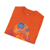 Zipper Mouth Teddy Bear Unisex Softstyle T-Shirt