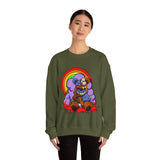 Bloody Knife Teddy Bear Sweatshirt