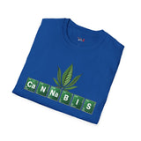 CaNNabIS Funny Weed T Shirt, Cannabis Graphic Tee, 420 Stoner Shirt