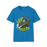 Grim Reefer Funny Weed T Shirt, Cannabis Graphic Tee, 420 Stoner Shirt