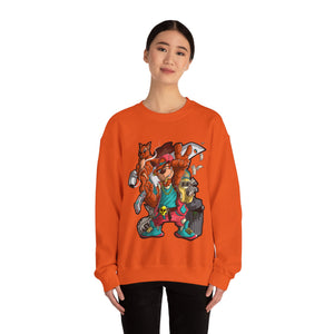 Purple Teddy Bear Sweatshirt