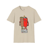 Blunt & Lighter Homies for Life Funny Weed T Shirt, Cannabis Graphic Tee, 420 Stoner Shirt