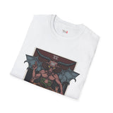 The Devil XV Tarot Card T Shirt, Mystic Graphic Tee, Spiritual Shirt