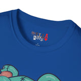 Evil Patched Teddy Bear Unisex Softstyle T-Shirt