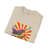 B Boy Samurai Japanese Samurai T Shirt, Asian Graphic Tee, Bushido Warrior Shirt