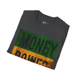 Money Power Respect Unisex Softstyle T-Shirt