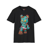 Dirty Evil Teddy Bear Unisex Softstyle T-Shirt