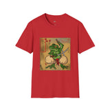 Samurai Toad Warrior Japanese Samurai T Shirt, Asian Graphic Tee, Bushido Warrior Shirt