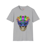 Skeleton Mask Unisex Softstyle T-Shirt