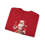 Black Santa 55 Unisex Heavy Blend™ Crewneck Sweatshirt