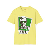Colonel THC Funny Weed T Shirt, Cannabis Graphic Tee, 420 Stoner Shirt