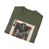 Vader Spades Card Retro Space T Shirt, Vintage Sci Fi Graphic Tee, Galaxy Shirt