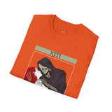 XIII Death Kiss Tarot Card T Shirt, Mystic Graphic Tee, Spiritual Shirt