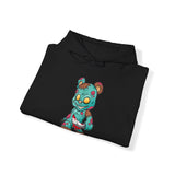 Bloody Knife Teddy Bear Hoodie