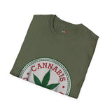 Cannabis Connoisseur Funny Weed T Shirt, Cannabis Graphic Tee, 420 Stoner Shirt