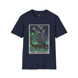 The Hermit IX Tarot Card T Shirt, Mystic Graphic Tee, Spiritual Shirt