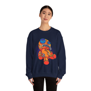 Zippermouth Teddy Bear Sweatshirt