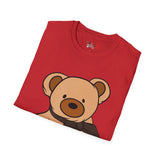 Scarf Bear Unisex Softstyle T-Shirt