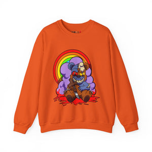 Bloody Knife Teddy Bear Sweatshirt