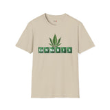 CaNNabIS Funny Weed T Shirt, Cannabis Graphic Tee, 420 Stoner Shirt