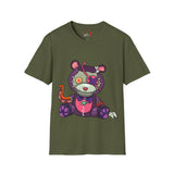 Squid Arm Teddy Bear Unisex Softstyle T-Shirt