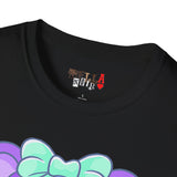 Purple Heart Eye Teddy Bear T-shirt