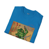 Samurai Toad Warrior Japanese Samurai T Shirt, Asian Graphic Tee, Bushido Warrior Shirt
