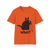 What? Funny T Shirt Relatable Meme Tee Sarcastic Humor Graphic Shirt