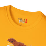 Cool Drippy Bear Unisex Softstyle T-Shirt