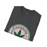 Cannabis Connoisseur Funny Weed T Shirt, Cannabis Graphic Tee, 420 Stoner Shirt