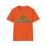 CaNNabIS Funny Weed T Shirt, Cannabis Graphic Tee, 420 Stoner Shirt