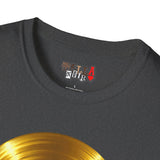 Melting Gold Record Unisex Softstyle T-Shirt
