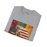 Afro American Queen Unisex Softstyle T-Shirt