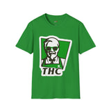 Colonel THC Funny Weed T Shirt, Cannabis Graphic Tee, 420 Stoner Shirt