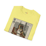 Bounty Hunter Playing Card Retro Space T Shirt, Vintage Sci Fi Graphic Tee, Galaxy Shirt