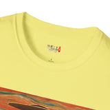 The Scream Van Gogh Alien T Shirt for Men/Women, Funny UFO Shirt, Sci Fi Graphic Tee