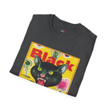 Black Cat Firecrackers Funny T Shirt Relatable Meme Tee Sarcastic Humor Graphic Shirt