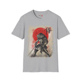 Red Moon Samurai Unisex Softstyle T-Shirt