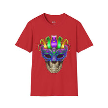 Load image into Gallery viewer, Skeleton Mask Unisex Softstyle T-Shirt
