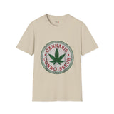Cannabis Connoisseur Funny Weed T Shirt, Cannabis Graphic Tee, 420 Stoner Shirt